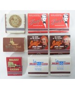 9 VINTAGE MATCHBOOKS,  LAS VEGAS, MGM Grand, Tracy&#39;s, Cesars Palace, Hol... - $185.32 MXN