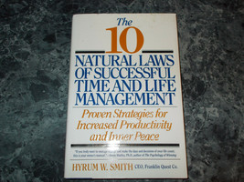 The 10 Natural Laws of Successful Time and Life Management by Hyrum W Smith (HC) - £1.56 GBP