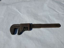 Vintage 11 in Adjustable Monkey Wrench with Keystone - £19.65 GBP