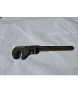 Vintage 11 in Adjustable Monkey Wrench with Keystone - £19.65 GBP