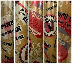 1 Roll A Christmas Story Classic Movie Lines Gift Wrapping Paper 40 sq ft - £19.77 GBP