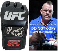 Chuck Liddell UFC Champion signed UFC glove MMA COA exact proof.autographed - £178.04 GBP