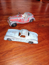 Hubley Kiddie USA #432 and Blue Mercedes Tootsie car 190 series Lot of 2 - £27.94 GBP