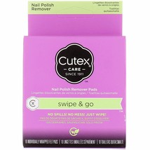Cutex Swipe and Go Nail Polish Remover Pads (Pack of 4) - $322.55 MXN