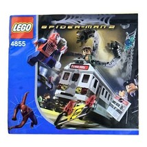 LEGO 4855 Spiderman 2 Spidermans Train Rescue Instruction Manual ONLY - $16.08