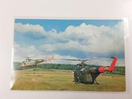 VTG Camp Grayling Postcard Helicopter National Guard Army Michigan - £7.44 GBP