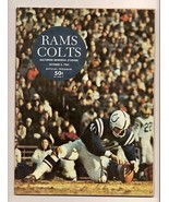 1964 NFL Game Program Rams @ Colts 10 4 - $45.37