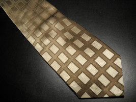 Giorgio Brutini Neck Tie Hues of Browns Hand Made Brown Silk - £7.83 GBP