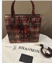 Brahmin Small Caroline Satchel  Melbourne Flannel - £197.83 GBP