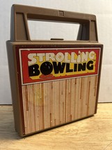 Vintage Tomy Strolling Bowling Game Broken Pin, Wind Up Ball Works, For ... - £11.76 GBP