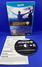 Guitar Hero Live (Nintendo Wii U, 2014) CIB Complete, Tested! - £4.70 GBP