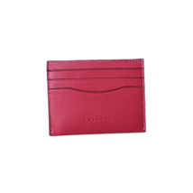 Coach Leather Red Card Case 4 $120 Worldwide Shipping - £38.77 GBP