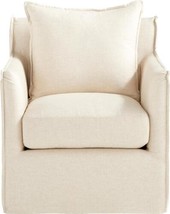 Occasional Chair Cyan Design Sovente Square Arms Wide Seat Natural Foam - £872.03 GBP