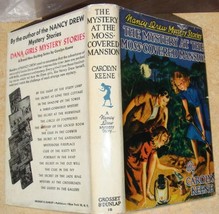 Nancy Drew 18 The Mystery at the Moss-Covered Mansion 1960B-48 hcdj - £23.85 GBP