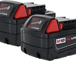 18-Volt Lithium-Ion Cordless Tool Battery, Red Lithium, Milwaukee, 1828,... - $134.99