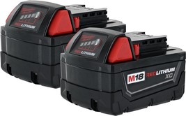18-Volt Lithium-Ion Cordless Tool Battery, Red Lithium, Milwaukee, 1828,... - $127.92
