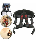 Us Outdoor Half Body Safety Rock Climbing Tree Rappelling Harness Seat B... - £51.11 GBP