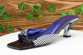 Charles David Sz 9 B Purple Slide Fabric Women Sandals - £13.41 GBP