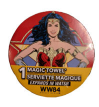 Peachtree Playthings Wonder Woman Magic Towel Washcloth - New - $5.99