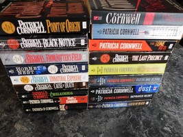Patricia Cornwell lot of 18 Scarpetta Series Suspense paperbacks - £28.70 GBP