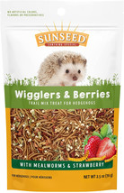 Vitakraft Sunseed Vita Prima Wigglers and Berries Trail Mix Hedgehog Treat 2.5 o - £12.85 GBP