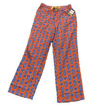 Joe Boxer Lounge/Jogger  Pants Pajamas Orange and Blue Size S - £15.41 GBP