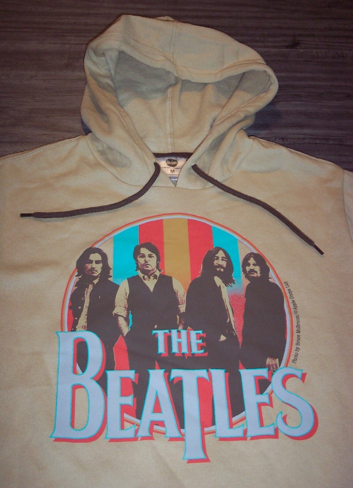 THE BEATLES Band HOODIE HOODED Sweatshirt MENS MEDIUM NEW w/ TAG Item image 2
