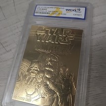 1996 Score Board 23KT GOLD STAR WARS Shadows of The Empire WCG 10 GEM-MT - £7.86 GBP