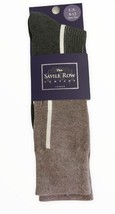 The Savile Row Trouser Socks Mens U.S. Shoe Size 8-12 Beige Green Cotton... - $24.38