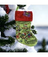 Teenage Mutant Ninja Turtles Christmas Stocking  15 in. Green Red Holida... - £9.28 GBP