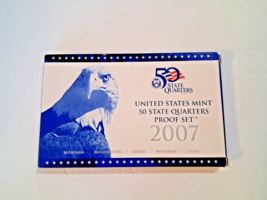 2007-S Statehood Quarters Clad Proof 5-Coin Set w/COA - $14.84