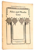Inez N. Mc Fee Alice And Phoebe Cary Instructor Literature Series No. 58 1st Edit - £39.27 GBP