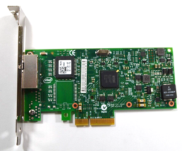 INTEL I350-T2 PCI EXPRESS x4 2 PORTS ETHERNET SERVER ADAPTER DELL 07MJH5 - £25.34 GBP