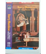 Barry Manilow the Concert at Blenheim Palace VHS Hi Fi Stereo - £4.75 GBP