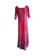 NWOT Women&#39;s Pink Floral Print Ao Dai Size 4/6 - $32.91 CAD