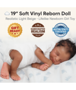 9&quot; Realistic Reborn Baby Doll – Soft Vinyl Sleeping Newborn, Hand-Rooted... - $1,182.26 MXN
