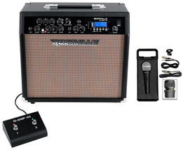 Rockville G-AMP 40 Guitar Amplifier Amp 10&quot; Speaker/Bluetooth/USB/Footsw... - £272.16 GBP