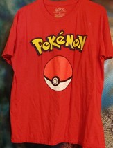 Pokemon Pokeball Logo Adult T-Shirt XL - £5.68 GBP