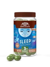 4/27 Good Day Chocolate Melatonin for Adults [ 80 Count ] - Fair Trade N... - $31.63