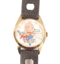 Gerald Ford Pardon Granted Watch Honest Time Company  34mm Excellent Con... - $32.71