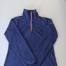 Columbia AL6389 Women's L Purple 1/4 Zip Pullover Glacial Fleece III Sweatshirt image 15