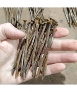 20 pcs. old USSR rusty square nails - $20.50 CAD