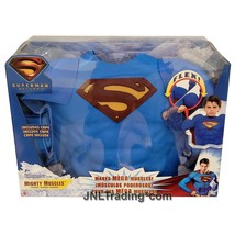 Year 2006 DC Movie Superman Return Foam MIGHTY MUSCLES Outfit with Cape Included - £59.61 GBP