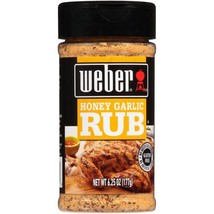 Weber Honey Garlic Rub - Single 6.25 oz. Bottle - $14.80