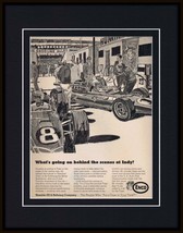 1968 Enco Humble Oil Indy 500 Framed 11x14 ORIGINAL Vintage Advertisement - £34.82 GBP