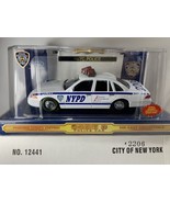 Code 3 1:24 Scale Die-cast Police Car - CITY OF NEW YORK POLICE DEPT   +... - £21.93 GBP