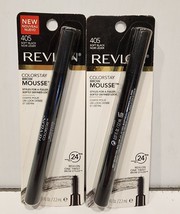 Revlon Colorstay Brow Mousse # 405 Soft Black Set of 2 New/Sealed - $12.86
