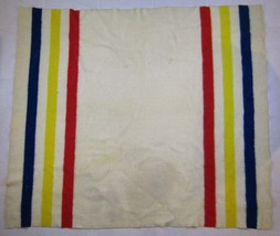 Vintage Orrlaskan 100% Wool 3 Stripe Blanket Orr Felt Co USA 79 x 70 Inch 4.5 Lb - £67.18 GBP