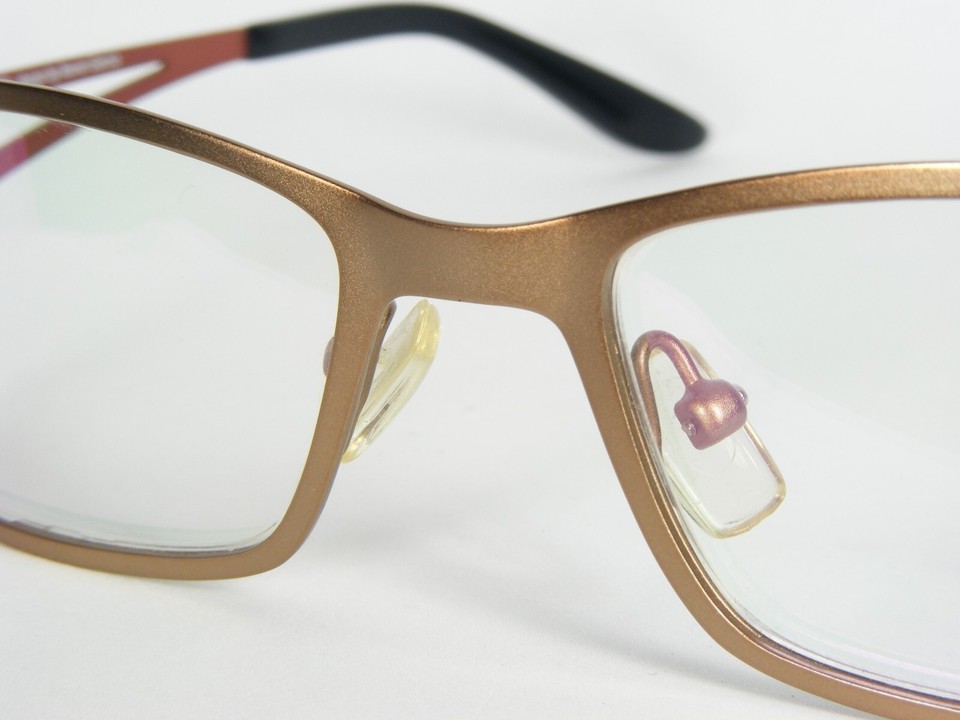 XAVIER GARCIA MARS col.7 GOLDEN SAND /FIRE ORANGE EYEGLASSES GLASSES 51-17-125mm Item image 7