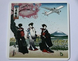 JAL Japan Airlines Airplane QR Code Info Card Guide Spring Sakura Collec... - $7.99